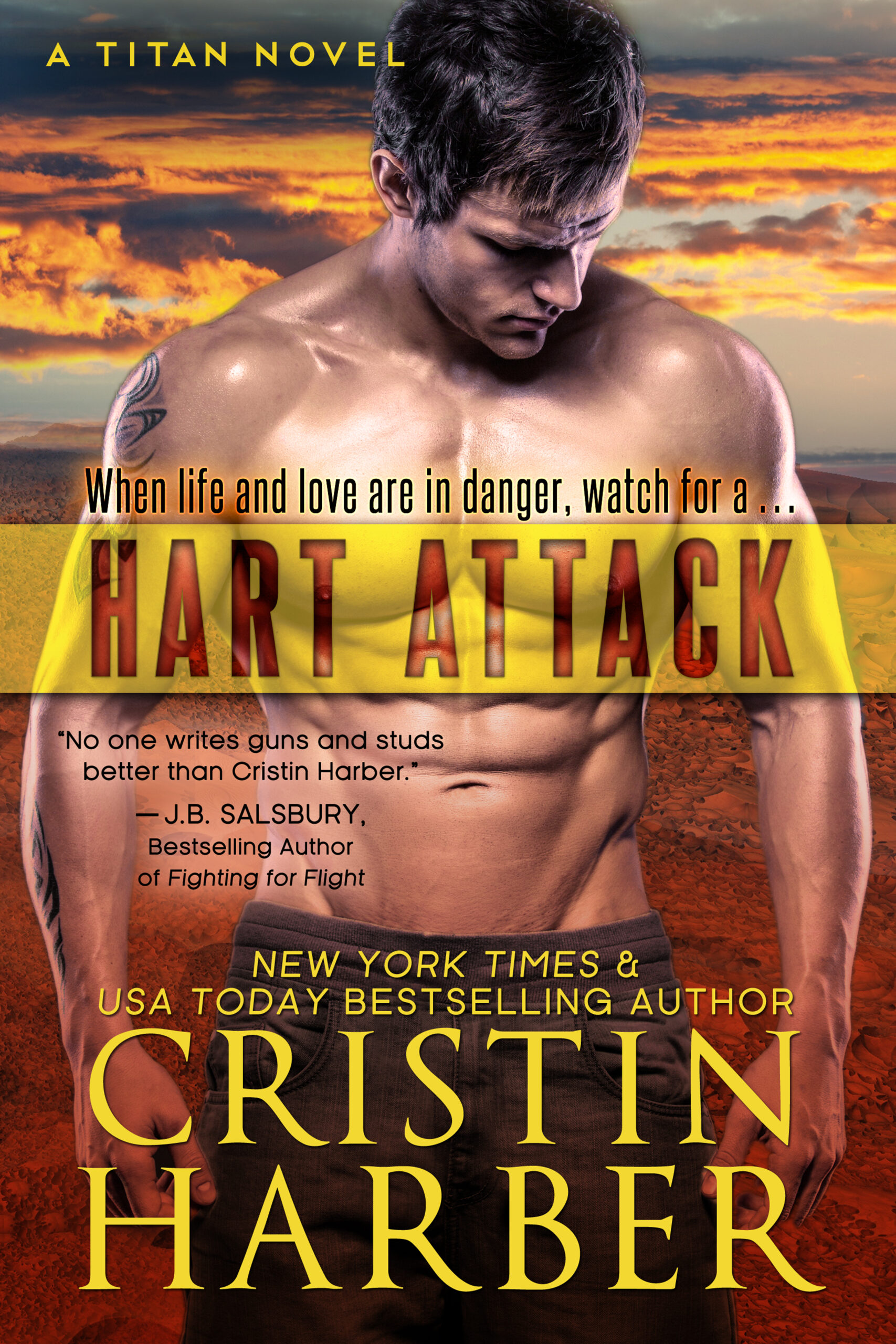 Hart Attack by Cristin Harber book cover