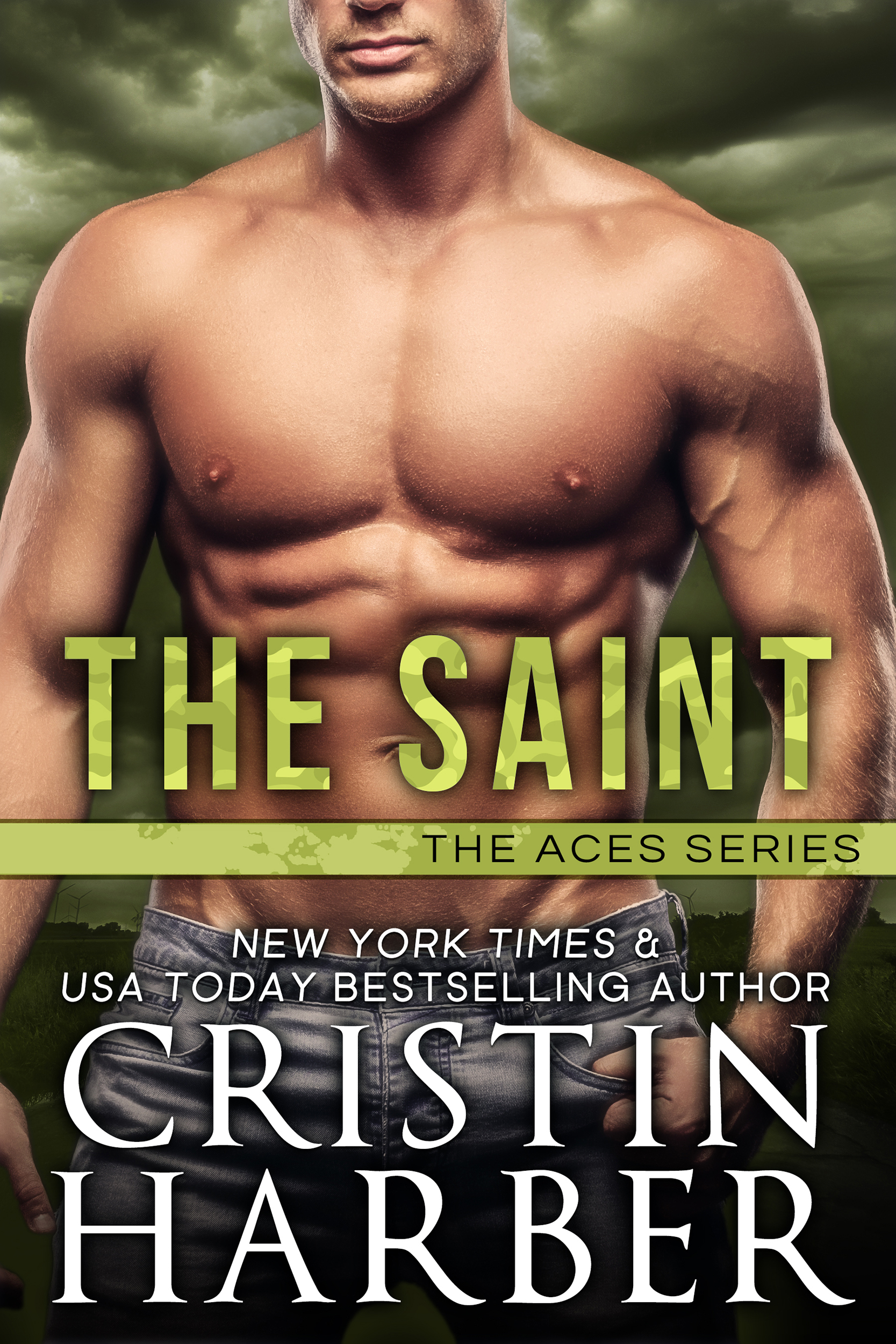 The Saint by Cristin Harber book cover